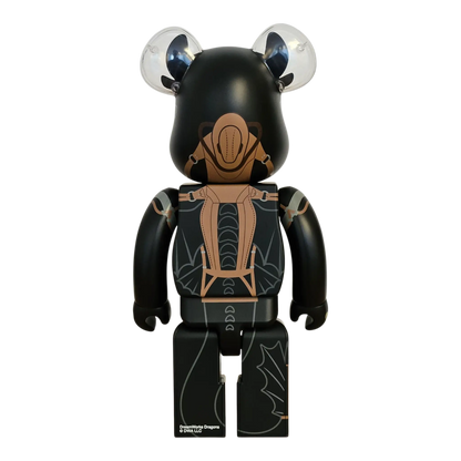Bearbrick Toothless [Dragons] 100%+400% Rückseite