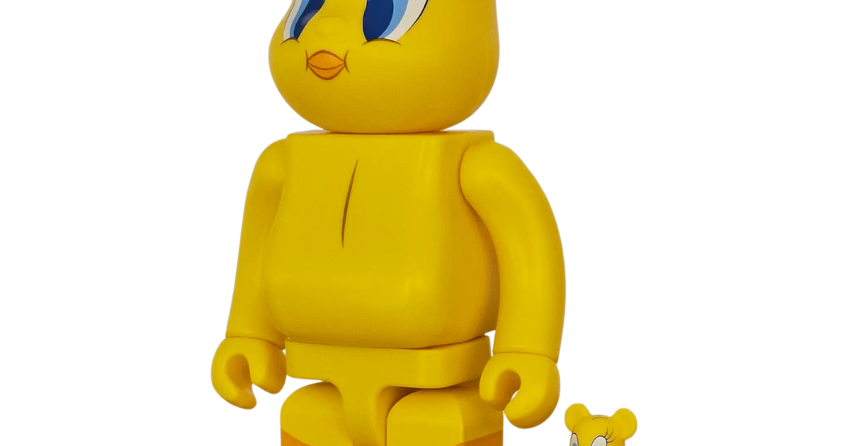 BE@RBRICK Tweety [Looney Tunes] 100%+400% Set