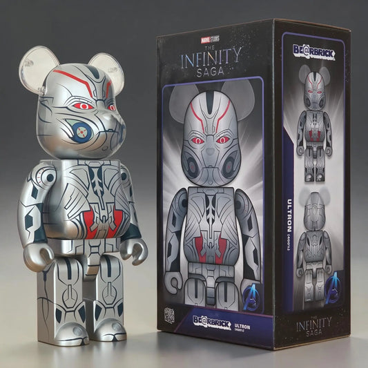 Bearbrick Ultron [The Infinity Saga] 400% mit Verpackung