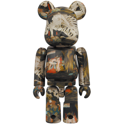 Bearbrick Utawaga Kuniyoshi "The Haunted Old Palace at Soma" 100%+400% Herstellerbild 2