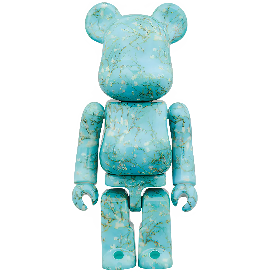 Bearbrick Vincent van Gogh "Almond Blossom" [Van Gogh Museum] 100%+400% Herstellerbild 2