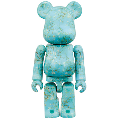 Bearbrick Vincent van Gogh "Almond Blossom" [Van Gogh Museum] 100%+400% Herstellerbild 2