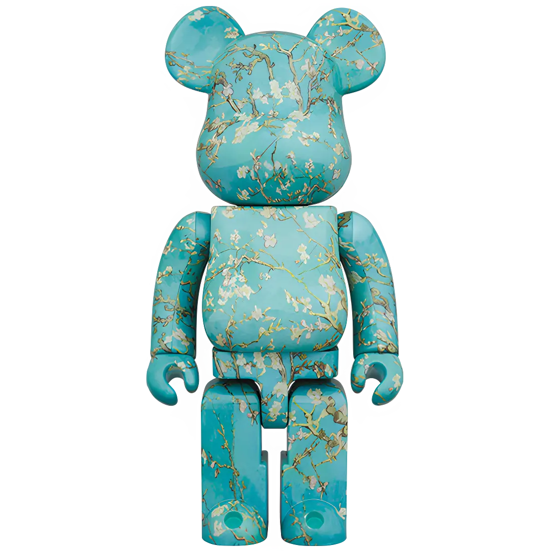 Bearbrick Vincent van Gogh "Almond Blossom" [Van Gogh Museum] 100%+400% Herstellerbild 3