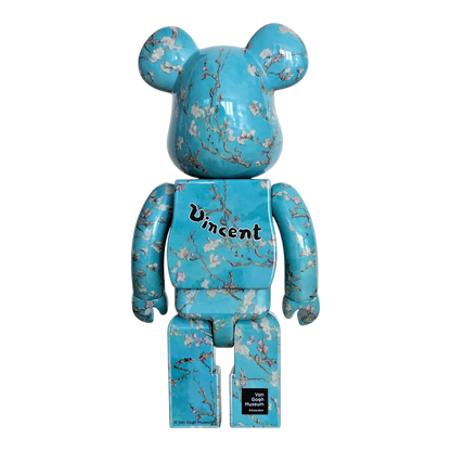 Bearbrick Vincent van Gogh "Almond Blossom" [Van Gogh Museum] 100%+400% Rückseite