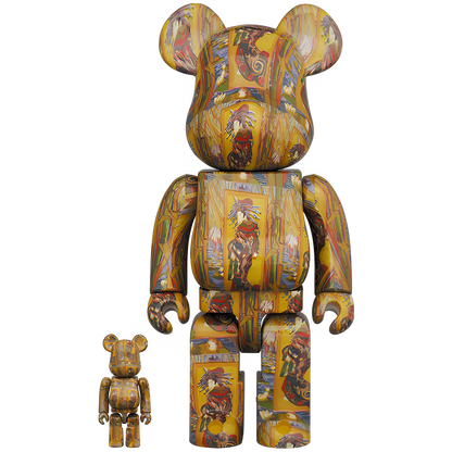Bearbrick Vincent van Gogh "Courtesan (after Eisen)" [Van Gogh Museum] 100%+400% Herstellerbild 1