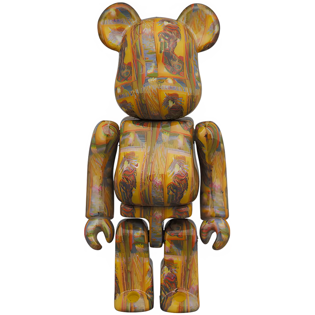 Bearbrick Vincent van Gogh "Courtesan (after Eisen)" [Van Gogh Museum] 100%+400% Herstellerbild 2