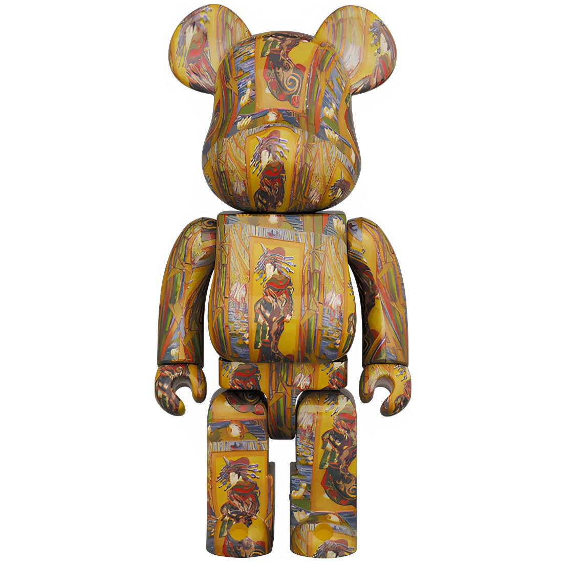 Bearbrick Vincent van Gogh "Courtesan (after Eisen)" [Van Gogh Museum] 100%+400% Herstellerbild 3