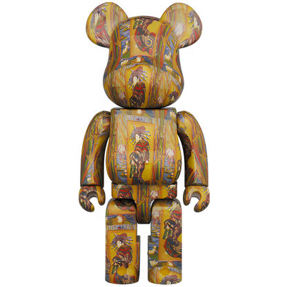 Bearbrick Vincent van Gogh "Courtesan (after Eisen)" [Van Gogh Museum] 100%+400% Herstellerbild 3