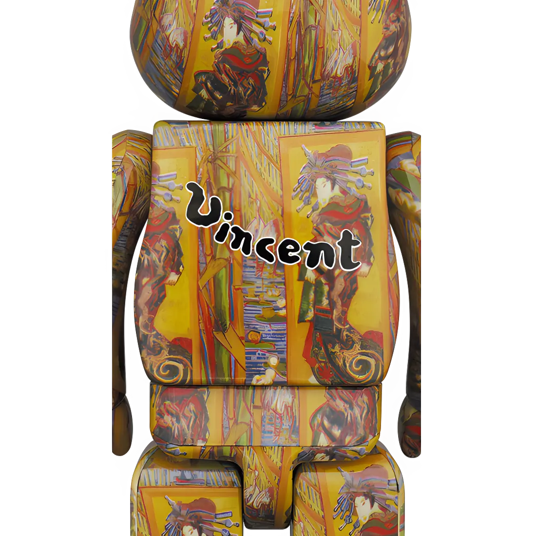 Bearbrick Vincent van Gogh "Courtesan (after Eisen)" [Van Gogh Museum] 100%+400% Herstellerbild 4
