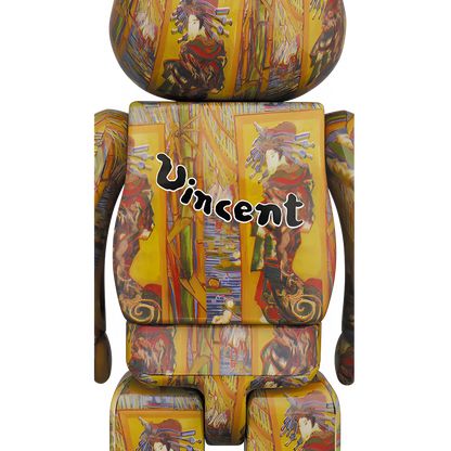 Bearbrick Vincent van Gogh "Courtesan (after Eisen)" [Van Gogh Museum] 100%+400% Herstellerbild 4