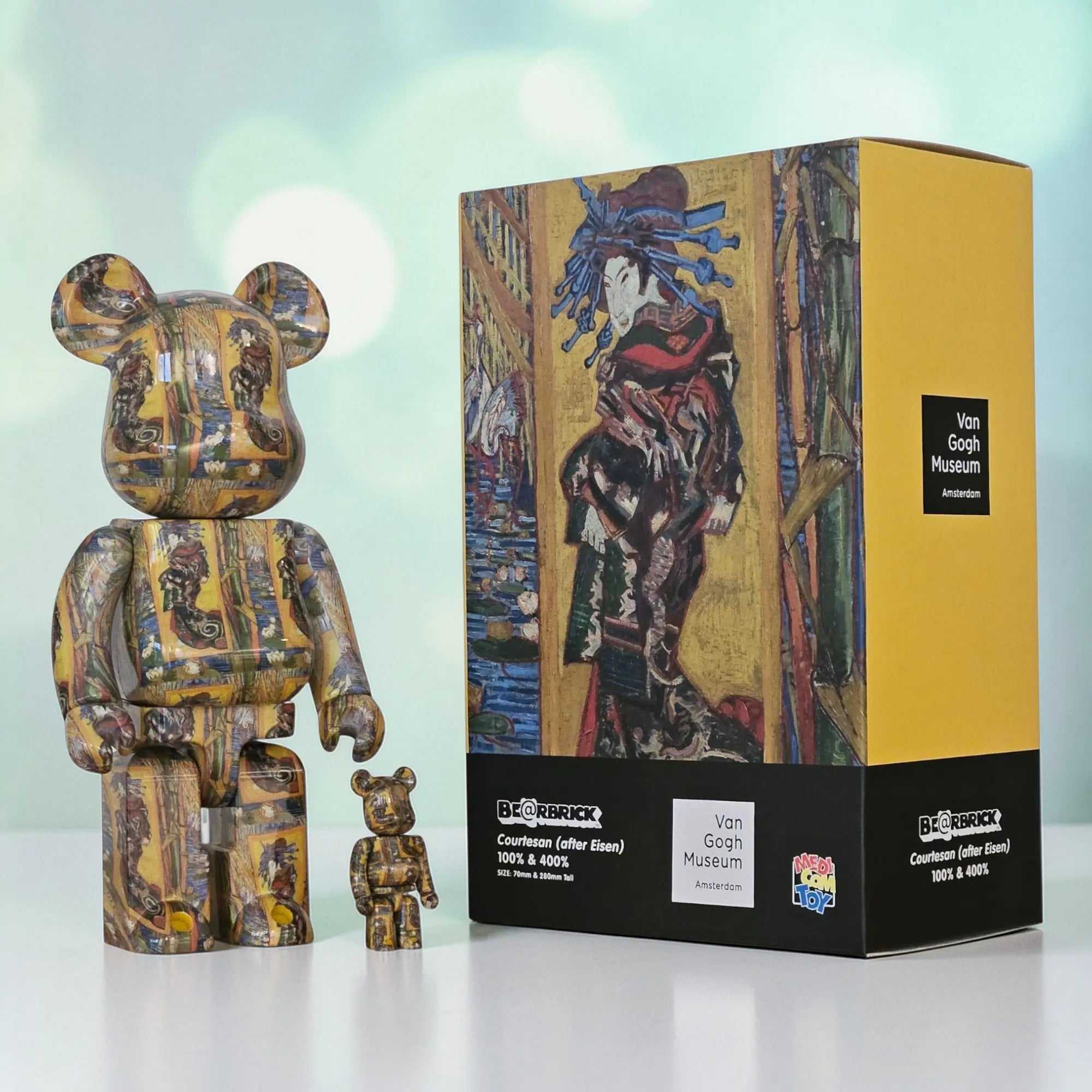 激レア BE@RBRICK van gogh museum the potato eaters 100%&400% (ベア