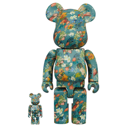 Bearbrick Vincent van Gogh "Floral Pattern" [Van Gogh Museum] 100%+400% Herstellerbild 1