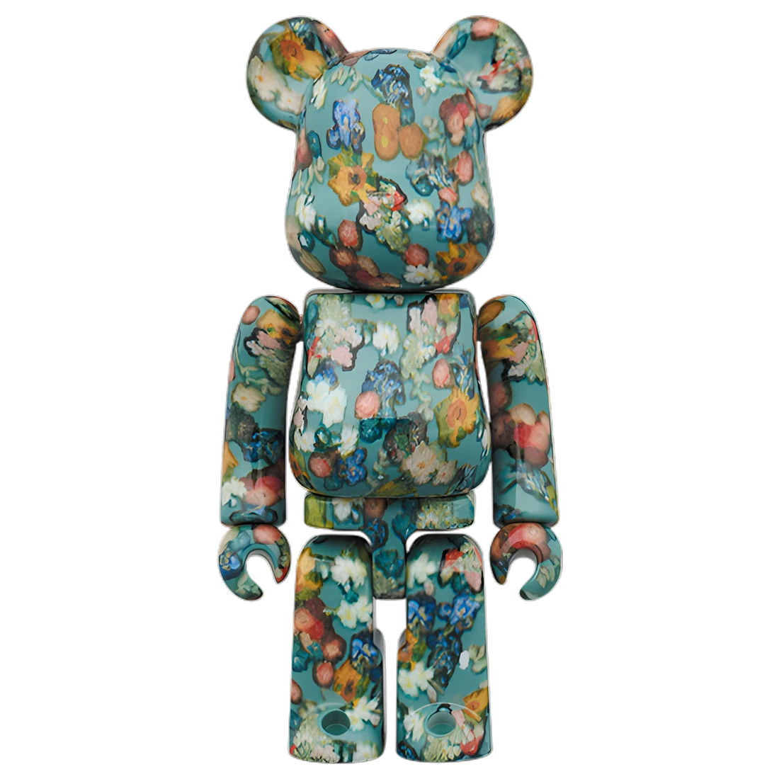 Bearbrick Vincent van Gogh "Floral Pattern" [Van Gogh Museum] 100%+400% Herstellerbild 2
