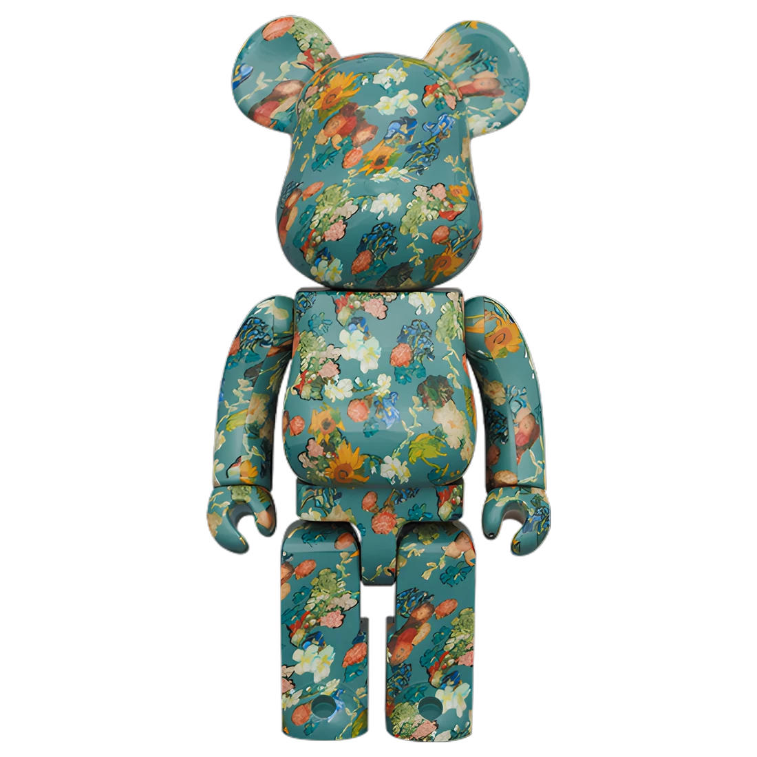 Bearbrick Vincent van Gogh "Floral Pattern" [Van Gogh Museum] 100%+400% Herstellerbild 3