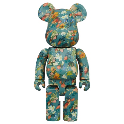 Bearbrick Vincent van Gogh "Floral Pattern" [Van Gogh Museum] 100%+400% Herstellerbild 3