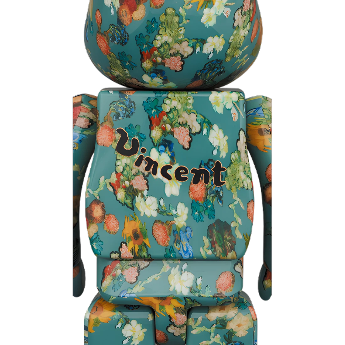 Bearbrick Vincent van Gogh "Floral Pattern" [Van Gogh Museum] 100%+400% Herstellerbild 4