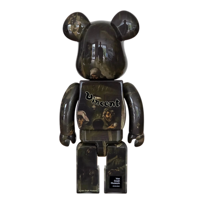 Bearbrick Vincent van Gogh "The Potato Eaters" [Van Gogh Museum] 100%+400% Rückseite