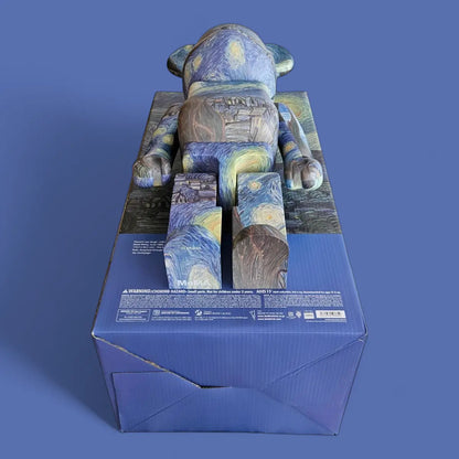 Bearbrick Vincent van Gogh "The Starry Night" [MoMA] 1000% Echtheitsmerkmale