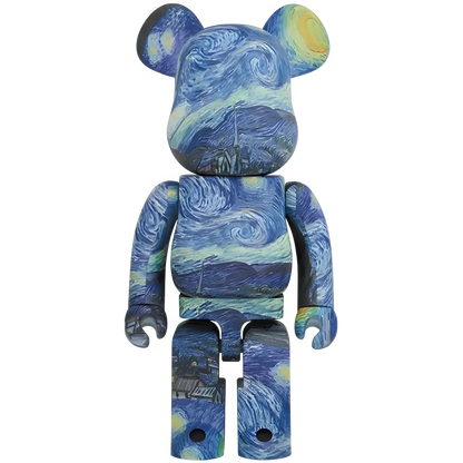 Bearbrick Vincent van Gogh "The Starry Night" [MoMA] 1000% Herstellerbild 1
