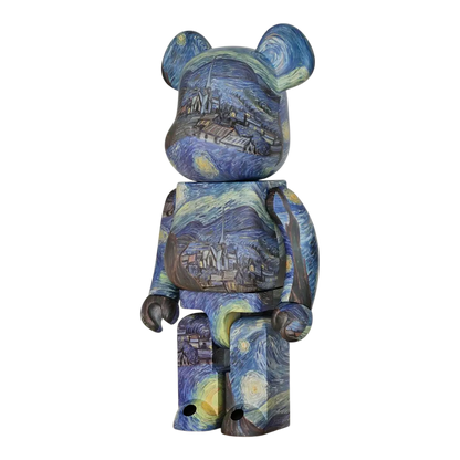Bearbrick Vincent van Gogh "The Starry Night" [MoMA] 1000% schräg