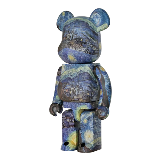 Bearbrick Vincent van Gogh "The Starry Night" [MoMA] 1000% schräg