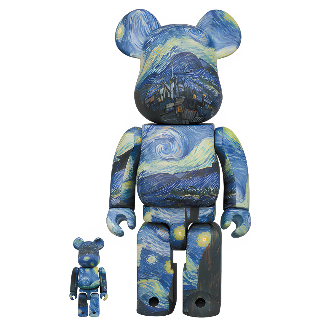 Bearbrick Vincent van Gogh "The Starry Night" [MoMA] 100%+400% Herstellerbild 1