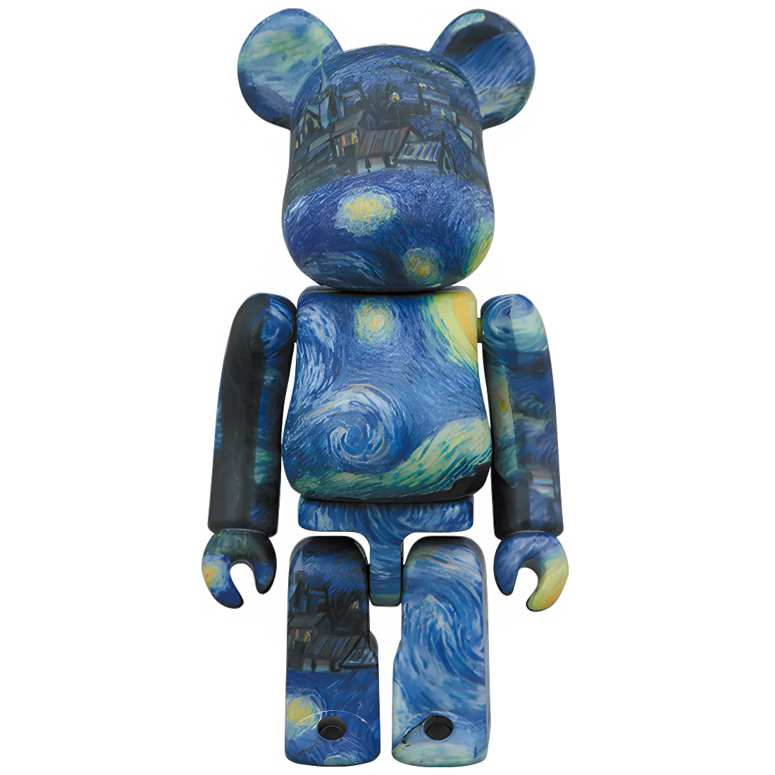 Bearbrick Vincent van Gogh "The Starry Night" [MoMA] 100%+400% Herstellerbild 2