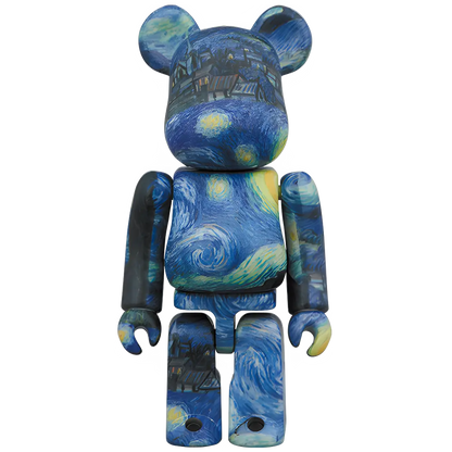 Bearbrick Vincent van Gogh "The Starry Night" [MoMA] 100%+400% Herstellerbild 2