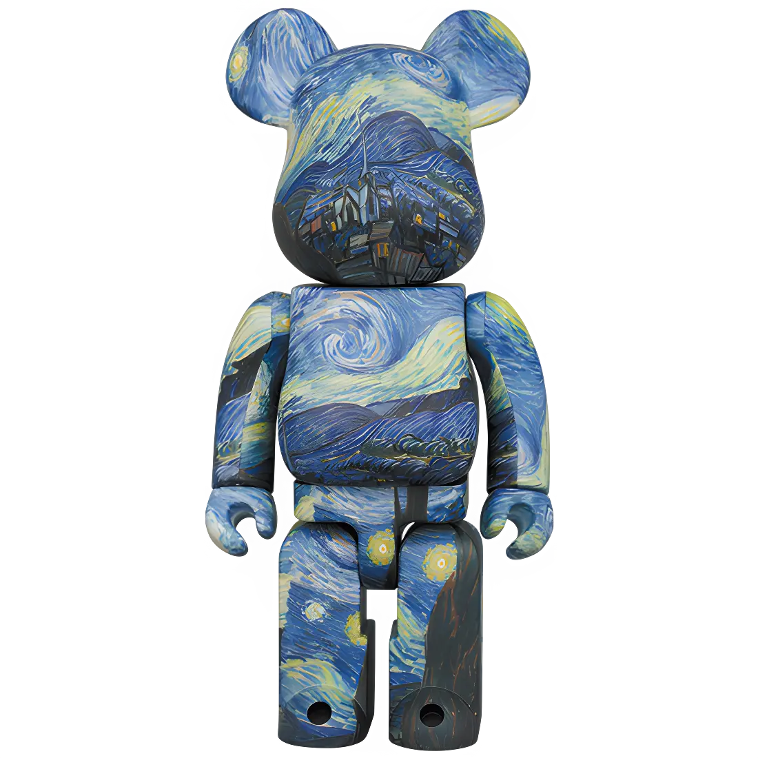 Bearbrick Vincent van Gogh "The Starry Night" [MoMA] 100%+400% Herstellerbild 3