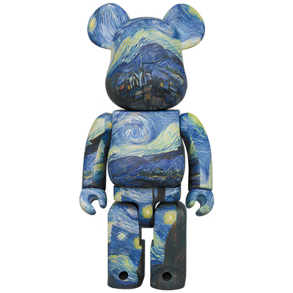 Bearbrick Vincent van Gogh "The Starry Night" [MoMA] 100%+400% Herstellerbild 3