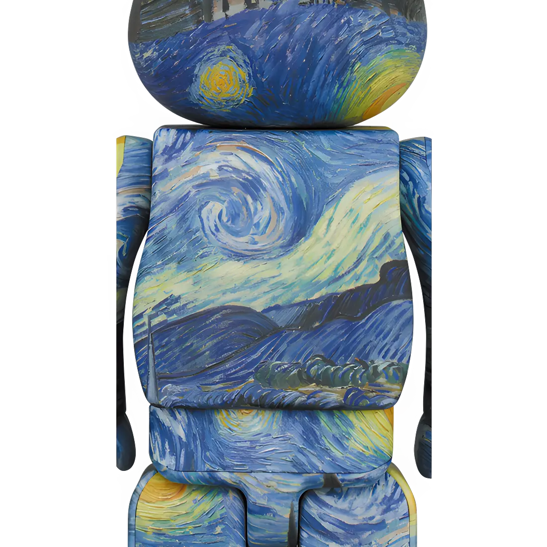 Bearbrick Vincent van Gogh "The Starry Night" [MoMA] 100%+400% Herstellerbild 4