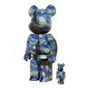 Bearbrick Vincent van Gogh "The Starry Night" [MoMA] 100%+400% schräg