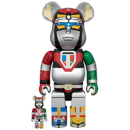 Bearbrick Voltron [Voltron: Defender of the Universe] 100%+400% Herstellerbild 1