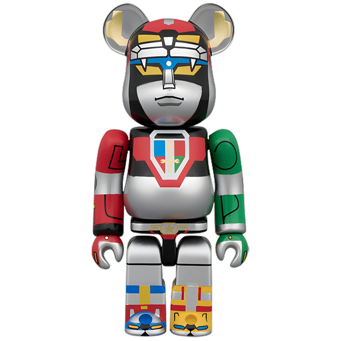 Bearbrick Voltron [Voltron: Defender of the Universe] 100%+400% Herstellerbild 2