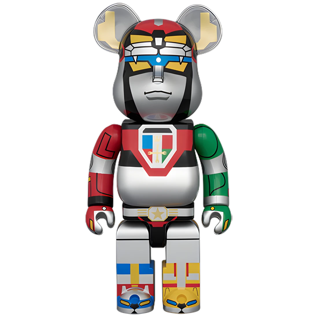 Bearbrick Voltron [Voltron: Defender of the Universe] 100%+400% Herstellerbild 3