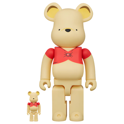 Bearbrick Winnie the Pooh Original Version 100%+400% Herstellerbild 1