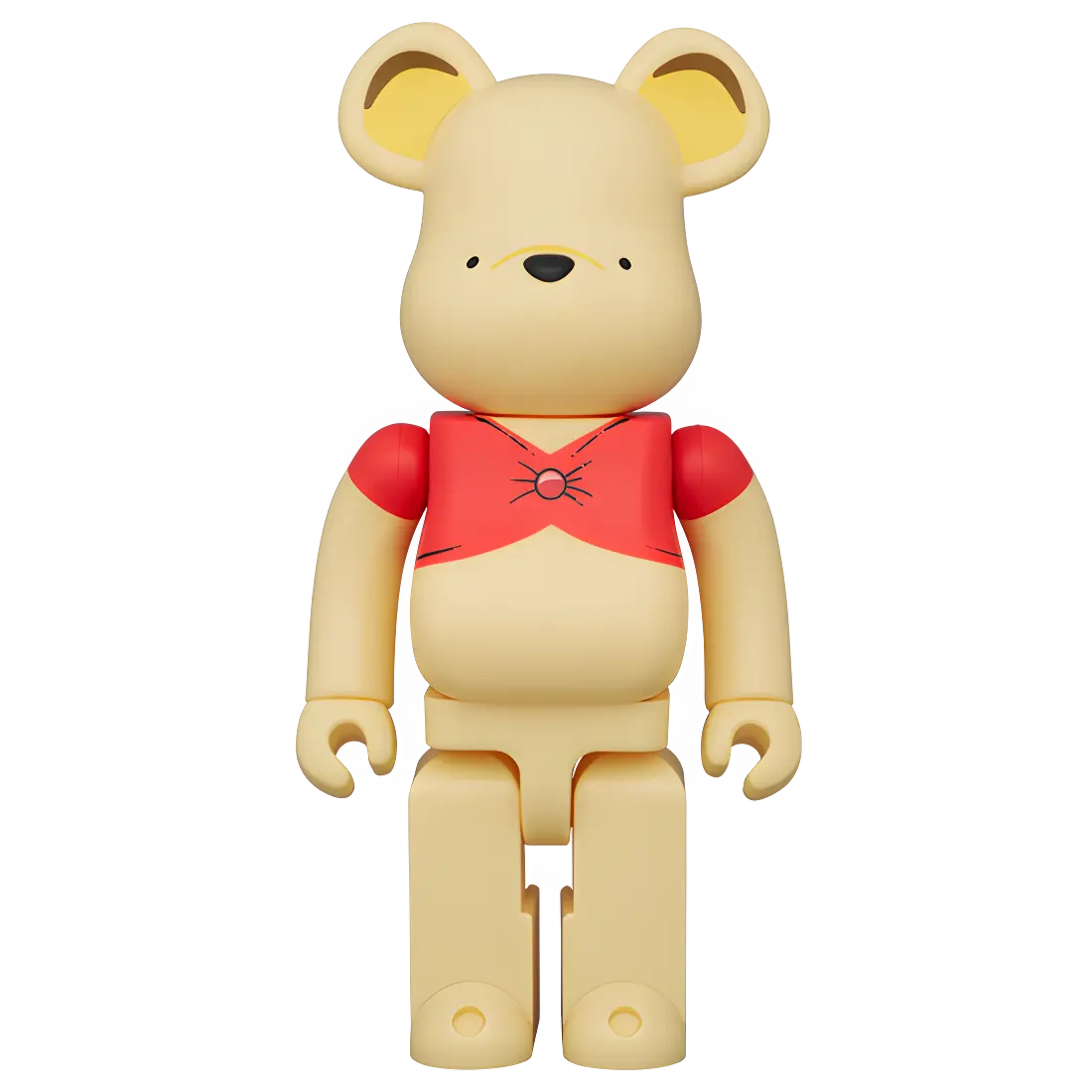 Bearbrick Winnie the Pooh Original Version 100%+400% Herstellerbild 3