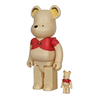 Bearbrick Winnie the Pooh Original Version 100%+400% schräg