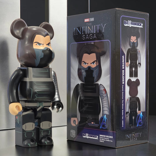 Bearbrick Winter Soldier [The Infinity Saga] 400% mit Verpackung