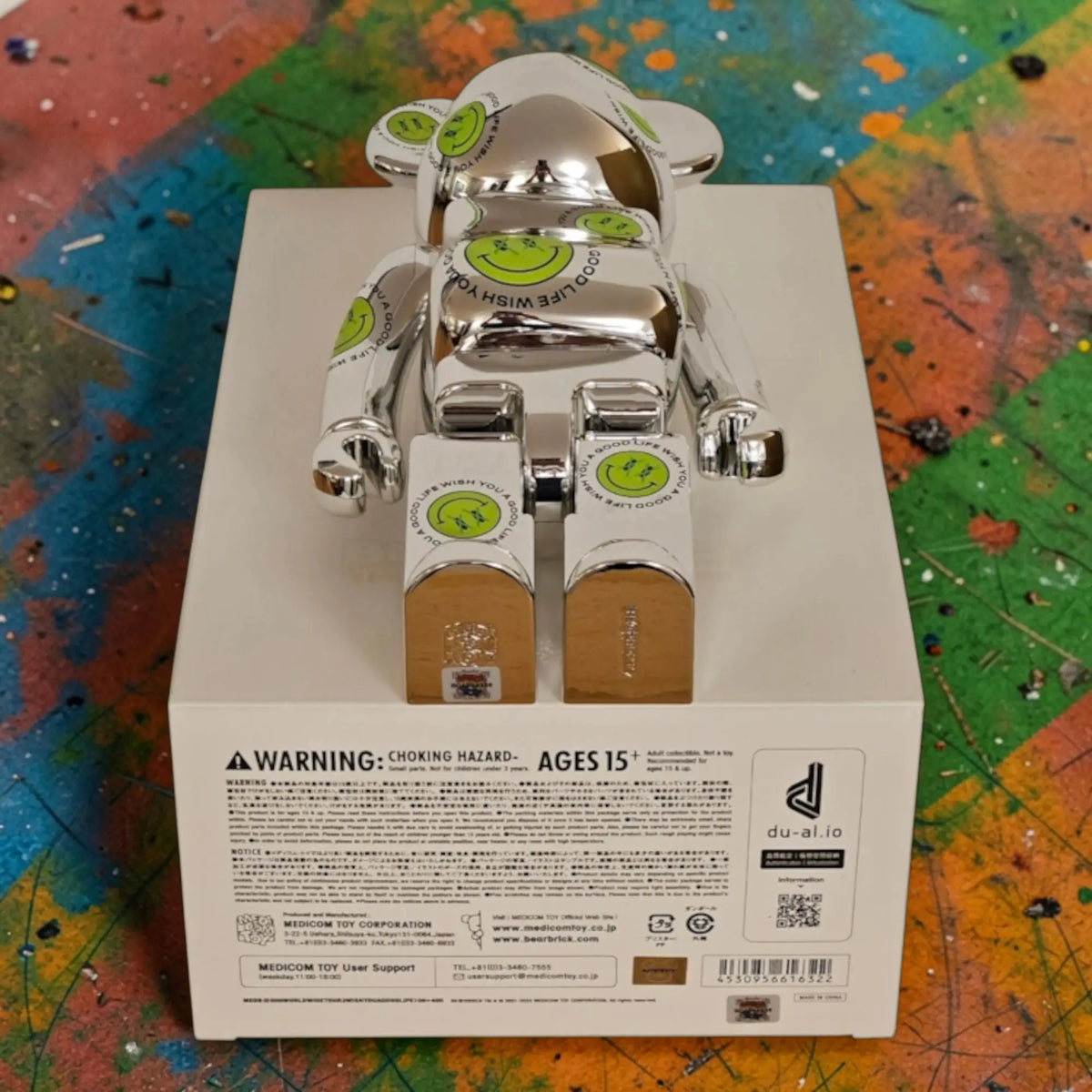 Bearbrick Wish You a Good Life NICKTHEREAL 100%+400% Echtheitsmerkmale