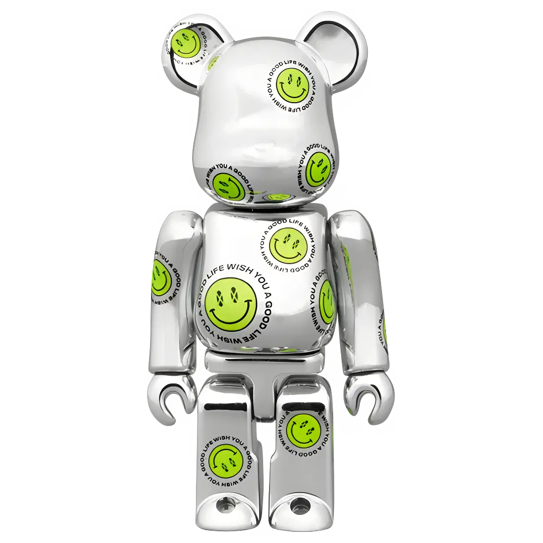 Bearbrick Wish You a Good Life NICKTHEREAL 100%+400% Herstellerbild 2