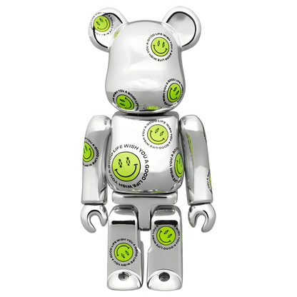 Bearbrick Wish You a Good Life NICKTHEREAL 100%+400% Herstellerbild 2