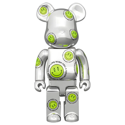 Bearbrick Wish You a Good Life NICKTHEREAL 100%+400% Herstellerbild 3