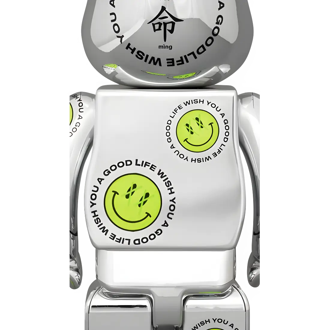 Bearbrick Wish You a Good Life NICKTHEREAL 100%+400% Herstellerbild 4