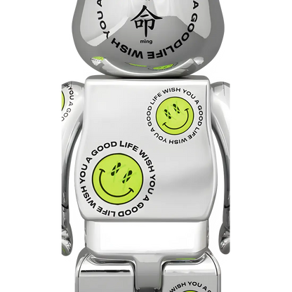 Bearbrick Wish You a Good Life NICKTHEREAL 100%+400% Herstellerbild 4