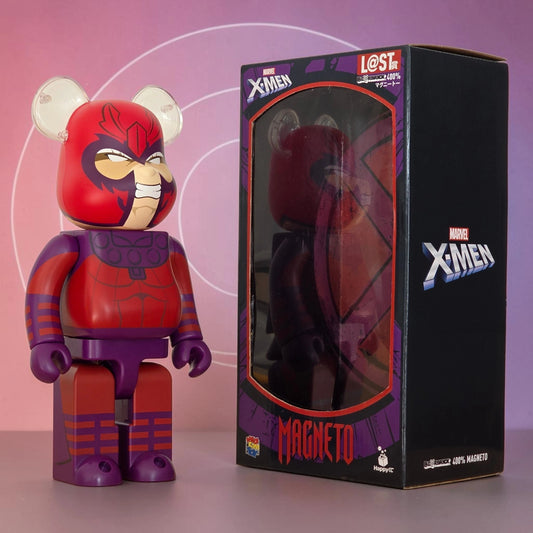Bearbrick X-Men L@ST Magneto 400% mit Verpackung