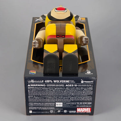 Bearbrick X-Men SP Wolverine Brown Version 400% Echtheitsmerkmale