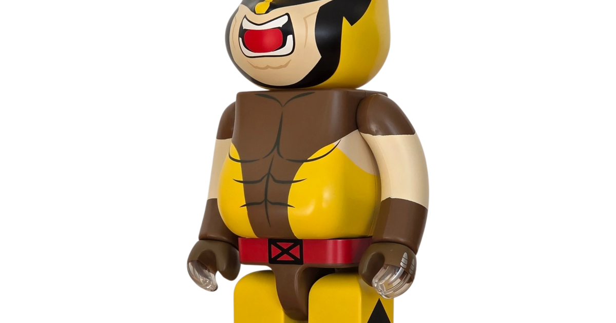 BE@RBRICK X-Men - SP Wolverine Brown Version 400%