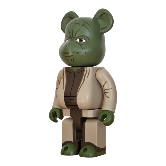 Bearbrick Yoda [Attack of the Clones Version] 400% schräg