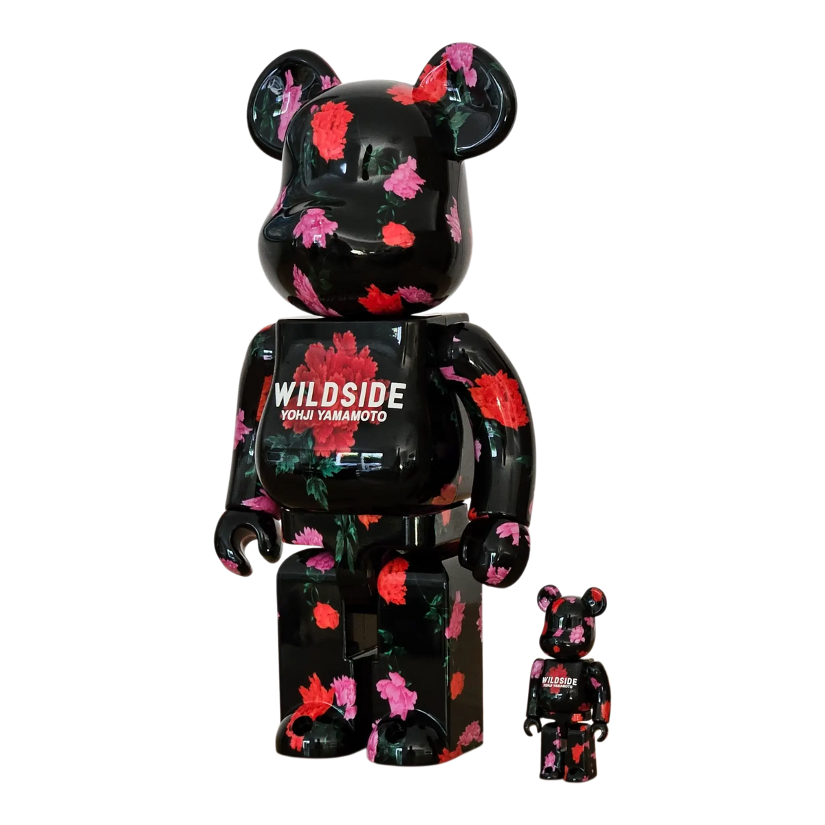Bearbrick Yohji Yamamoto "Wildside" 100%+400% schräg